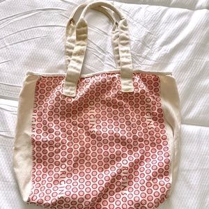 Origins Vintage Canvas Tote Bag